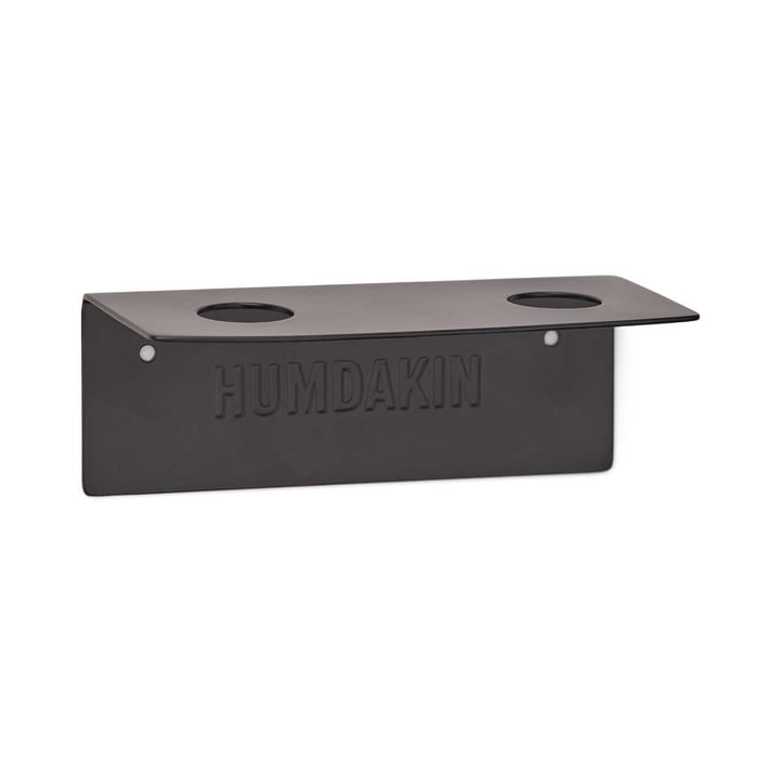 Wall holder for soaps, double by Humdakin in black
