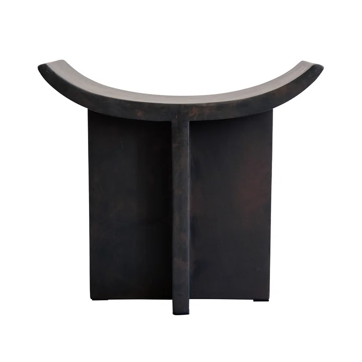Brutus Stool by 101 Copenhagen in coffee / dark brown