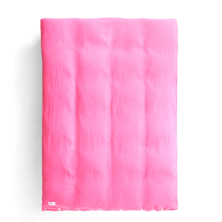 Mother duvet cover, Linen, happy pink by Magniberg