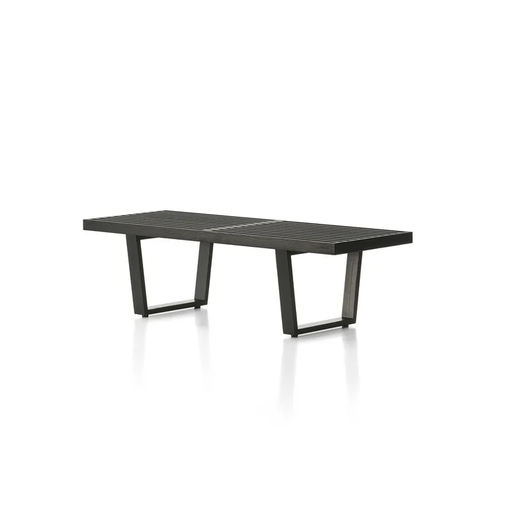 Vitra - Nelson Bench, L 122 cm, ash black