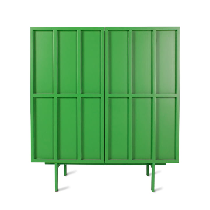 Block Cabinet from HKliving in the color fern green