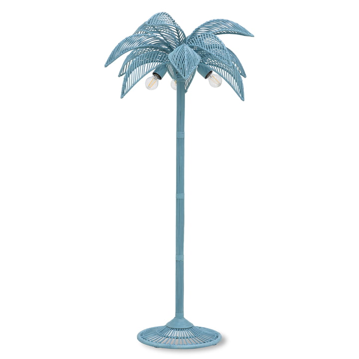 Palm Floor lamp from HKliving in the colour grey-blue