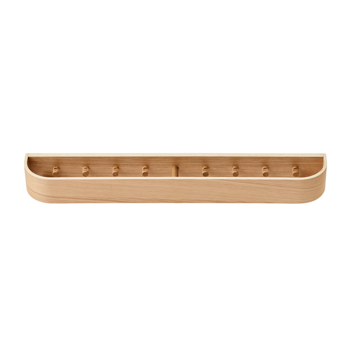 Epoch Wall coat rack L 79 cm from Audo in natural oak