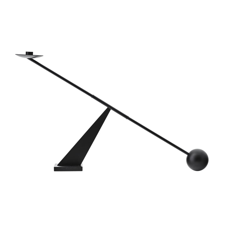 Interconnect Candlestick, h 41,5 x l 70 cm, black by MENU