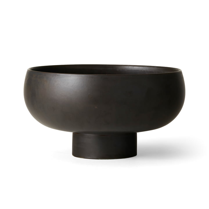 New Norm Fruit bowl, Ø 24,8 cm, dark glazed by MENU
