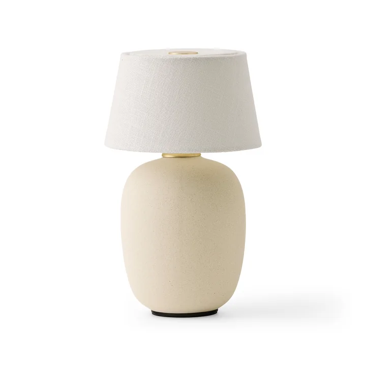 Torso Rechargeable lamp, Ø 11.7 cm, sand by Audo