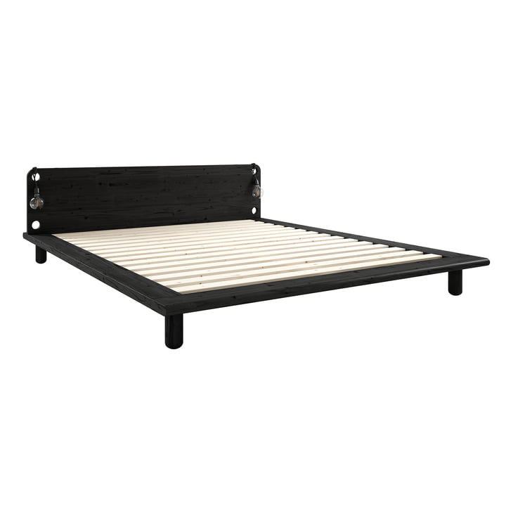 Peek Bed from Karup Design in pine black