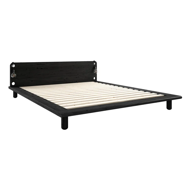Peek bed from Karup Design in pine black