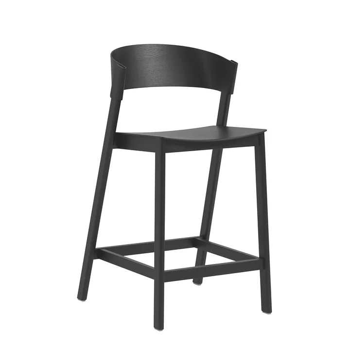 Cover Bar stool from Muuto in the color black