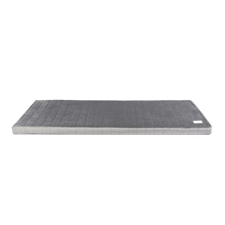 Zanzibar Play mattress from Nobodinoz slate grey