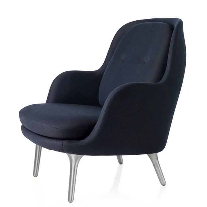 Fri Armchair from Fri tz Hansen in the colour dark blue