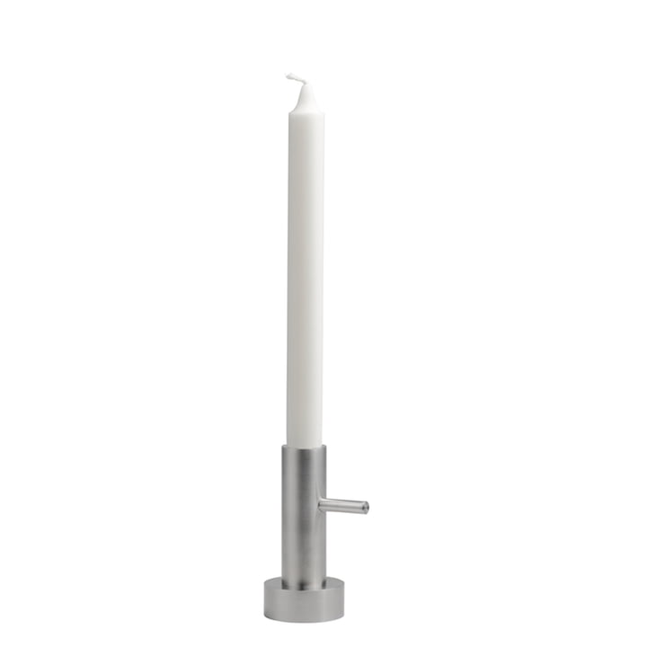 Candlestick from Fritz Hansen in the stainless steel version