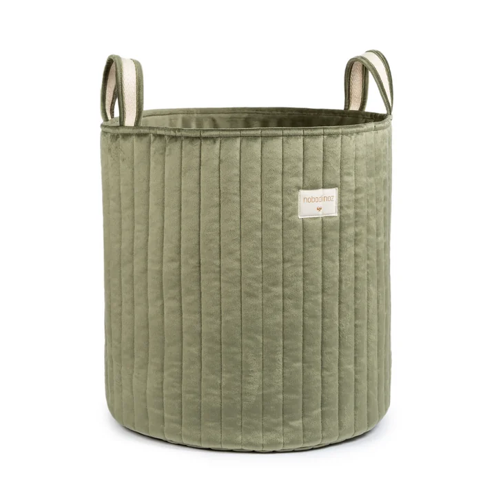 Savanna Storage basket by Nobodinoz in the colour olive green