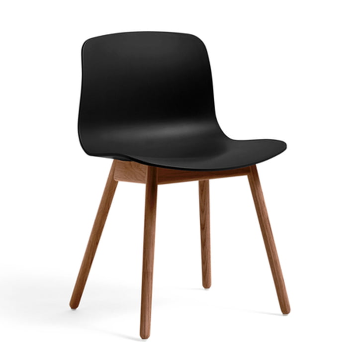 About A Chair AAC 12 ECO from Hay in walnut lacquered / black