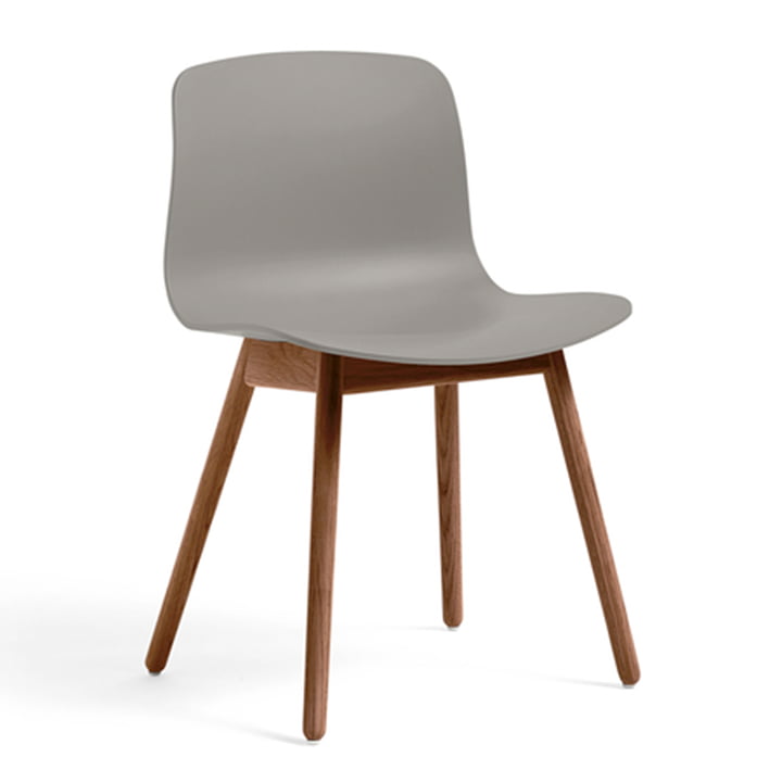About A Chair AAC 12 from Hay in walnut lacquer / grey