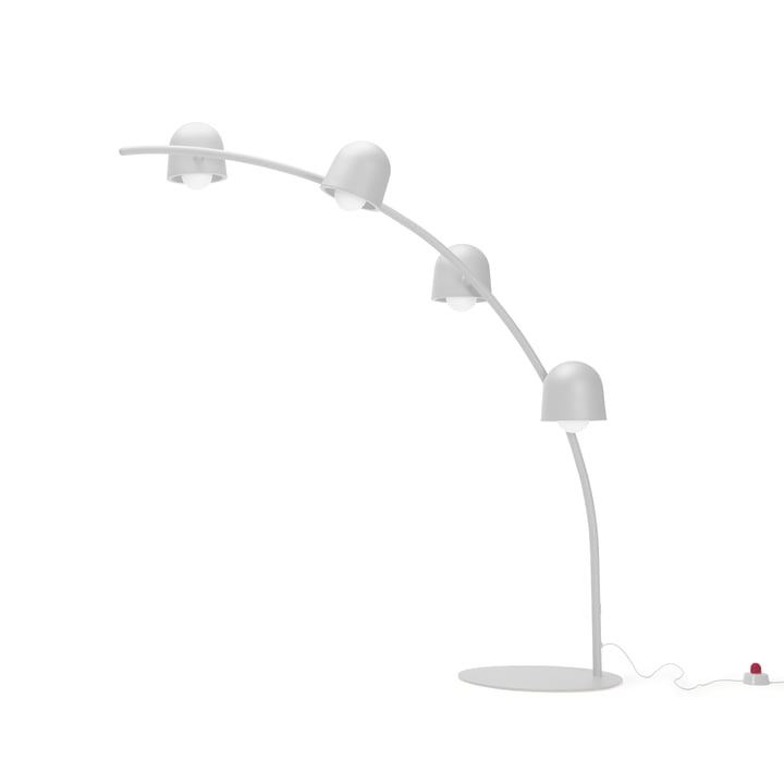 Big Lebow Floor lamp from Fatboy in the color light gray