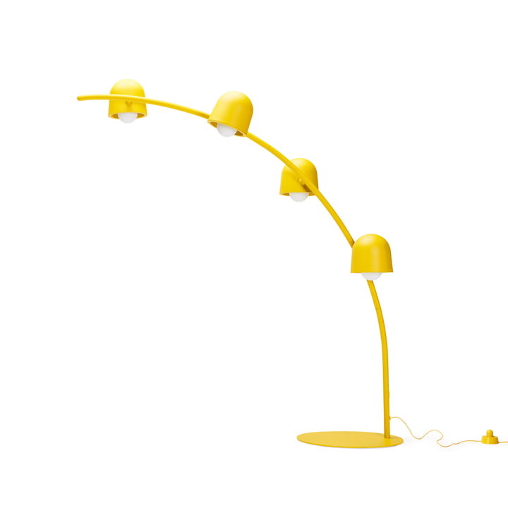Big Lebow Floor lamp from Fatboy in the color banana yellow