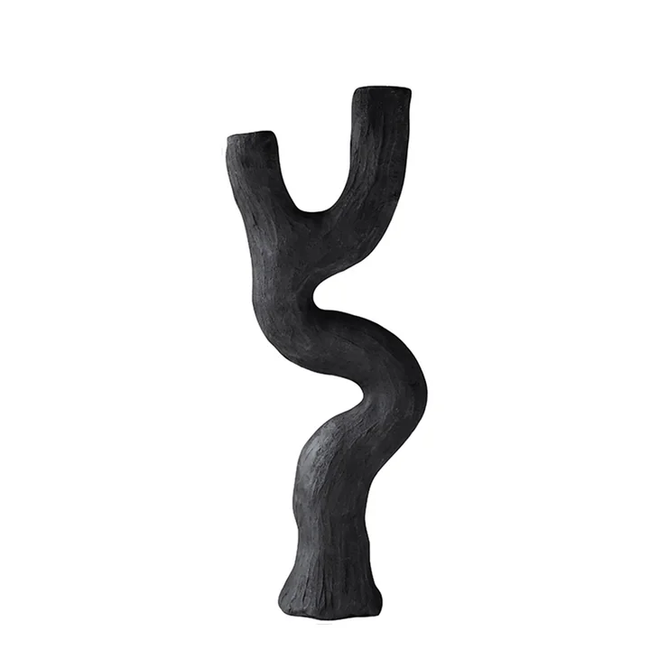 Art Piece Candle holder from Mette Ditmer in black