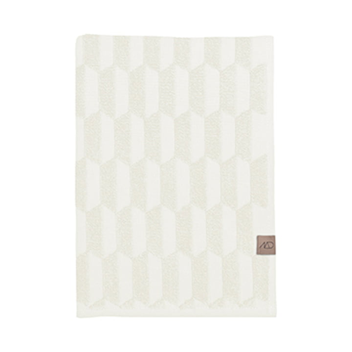 Mette Ditmer - Geo Towel 50 x 95 cm, off-white