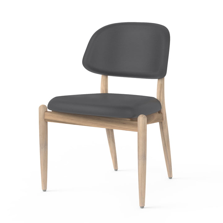 Slow Side Chair from Stellar Works in the finish natural oak / black