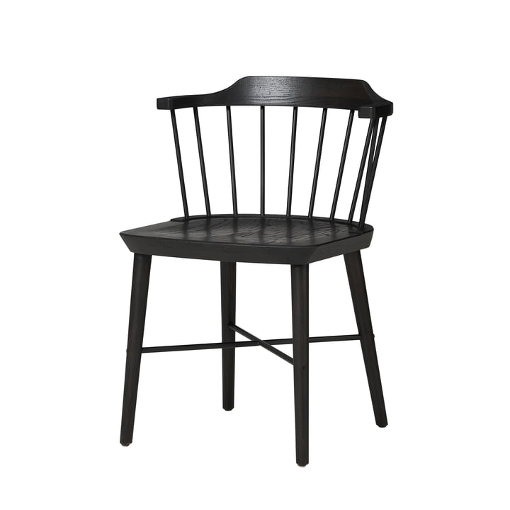 Exchange Dining Chair from Stellar Works in the colour oak / onyx