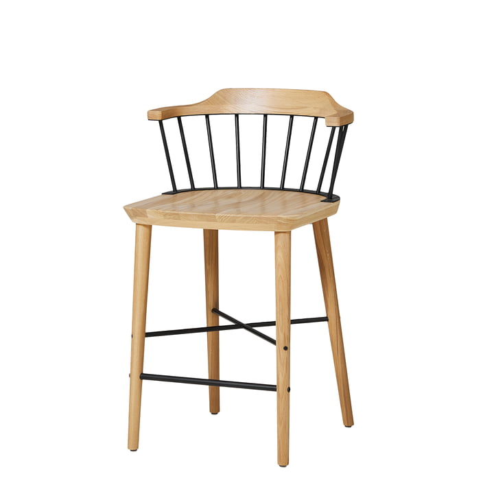 Exchange Bar stool 610 from Stellar Works in oak finish