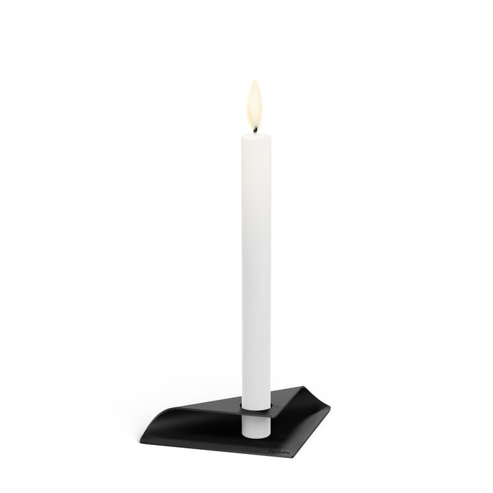 Square Candle Candleholder from höfats in black