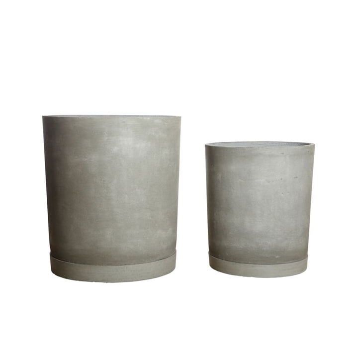 Hook Plant pot from House Doctor in the colour light grey