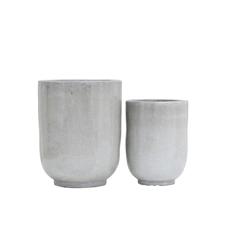 Pho Plant pot from House Doctor in the colour grey