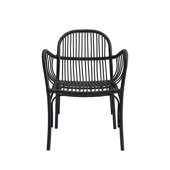 Brea Chair Outdoor from House Doctor in the color black