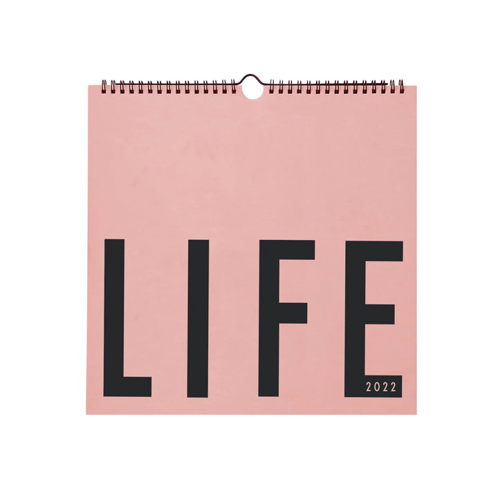 Wall calendar from Design Letters in nude