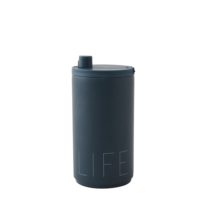 Travel life Mug 350 ml from Design Letters in blue