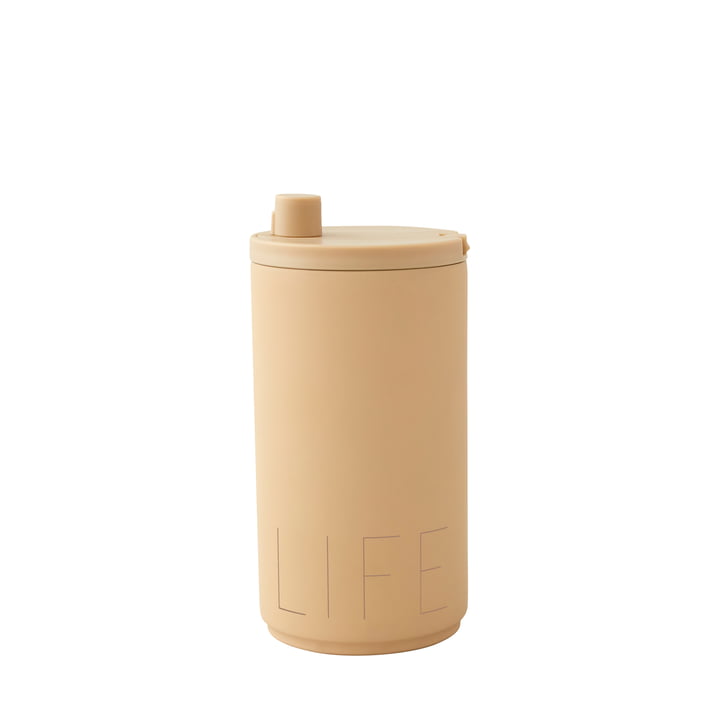 Travel life Mug 350 ml from Design Letters in beige