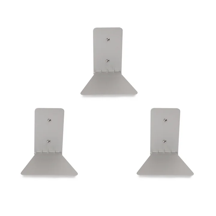 Umbra - Conceal Book holder small, silver (set of 3)