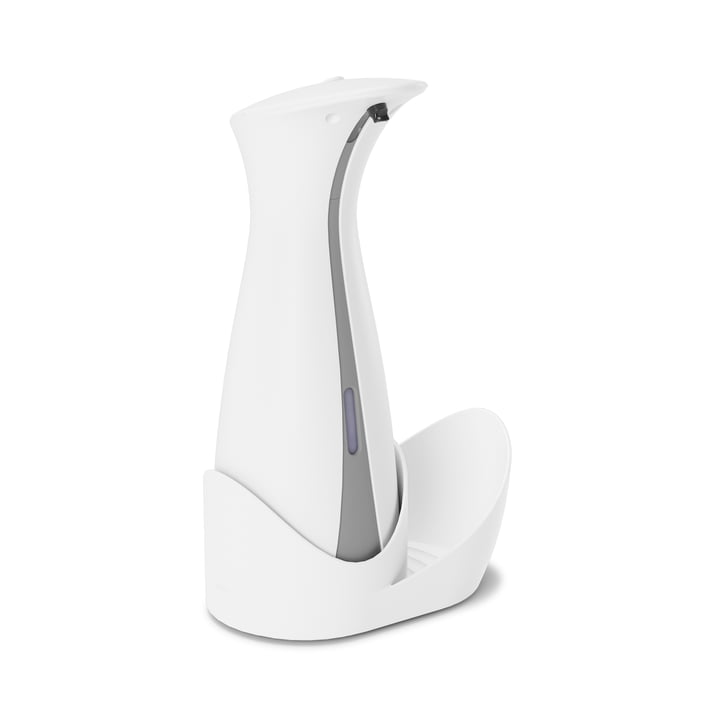 Otto Sensor soap dispenser with Caddy 250 ml from Umbra in white / grey