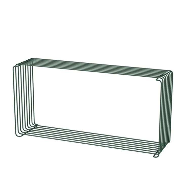 Panton Wire Extended Shelf 18.8 cm from Montana in pine green