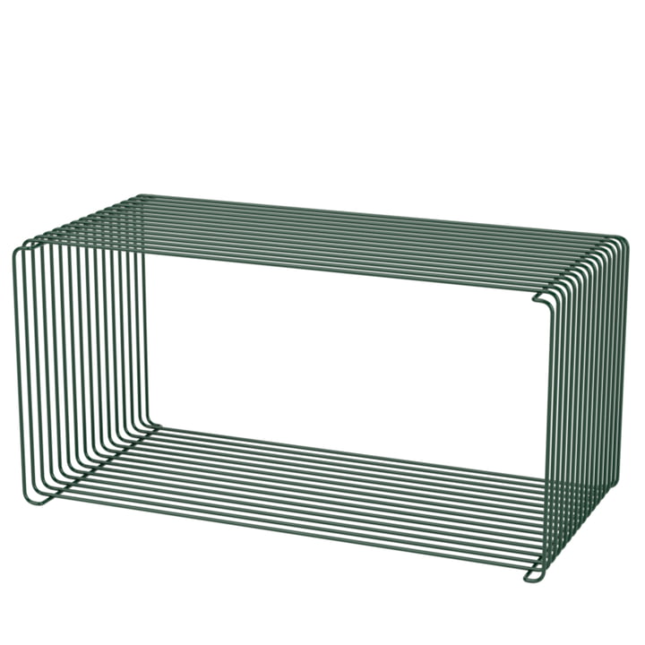 Panton Wire Extended Shelf 34.8 cm from Montana in pine green