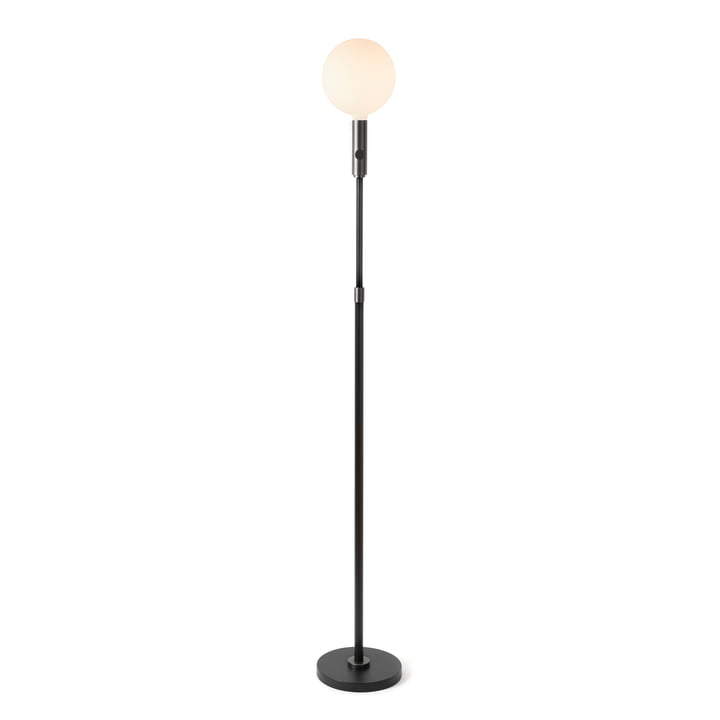 Poise LED floor lamp from Tala in graphite