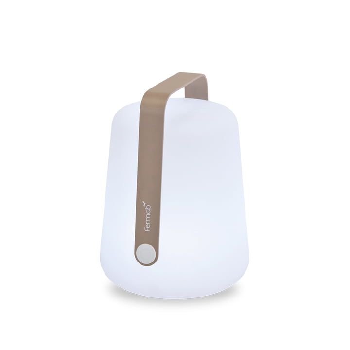 Balad Battery LED lamp H 25 cm from Fermob in nutmeg