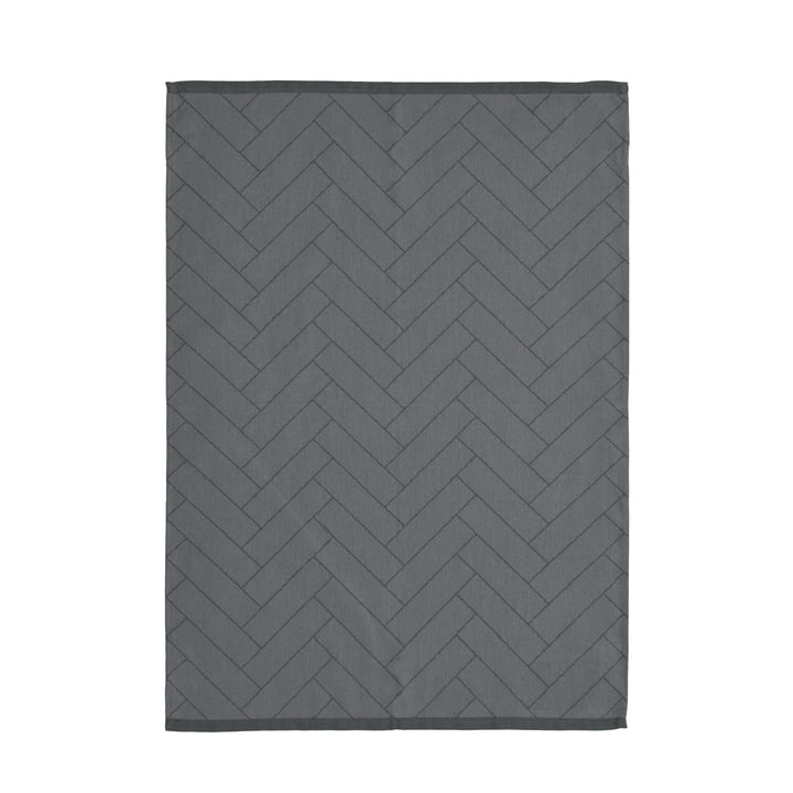 The Tiles tea towel from Södahl , 50 x 70 cm, ash