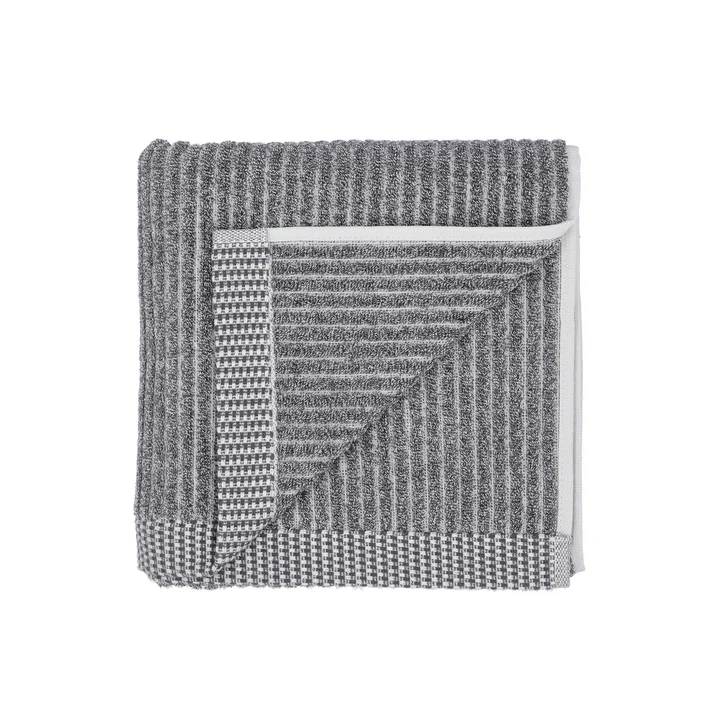 Melange Towel 50 x 100 cm from Södahl in ash