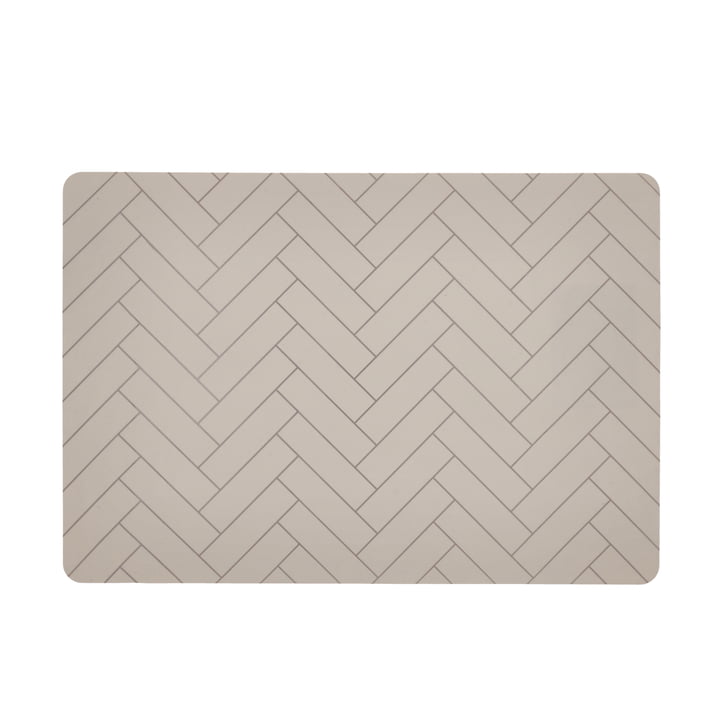 Tiles Placemat 33 x 48 cm from Södahl in beige