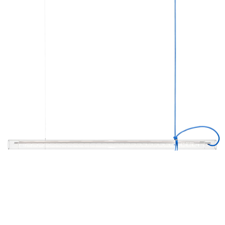 The Tubular LED pendant light, white / blue from Ingo Maurer