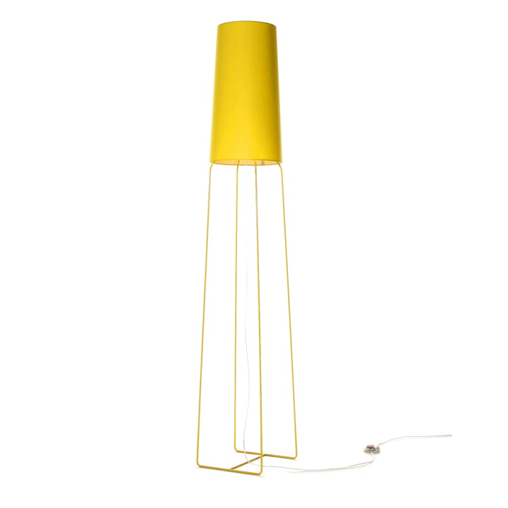 Slimsophie floor lamp by frauMaier in yellow