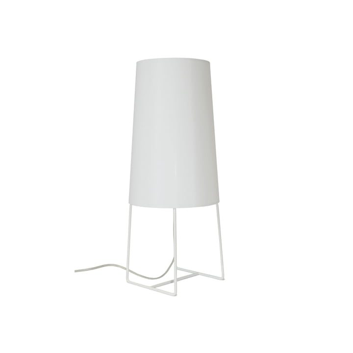 Mini Sophie table lamp LED dimmer by frauMaier in white