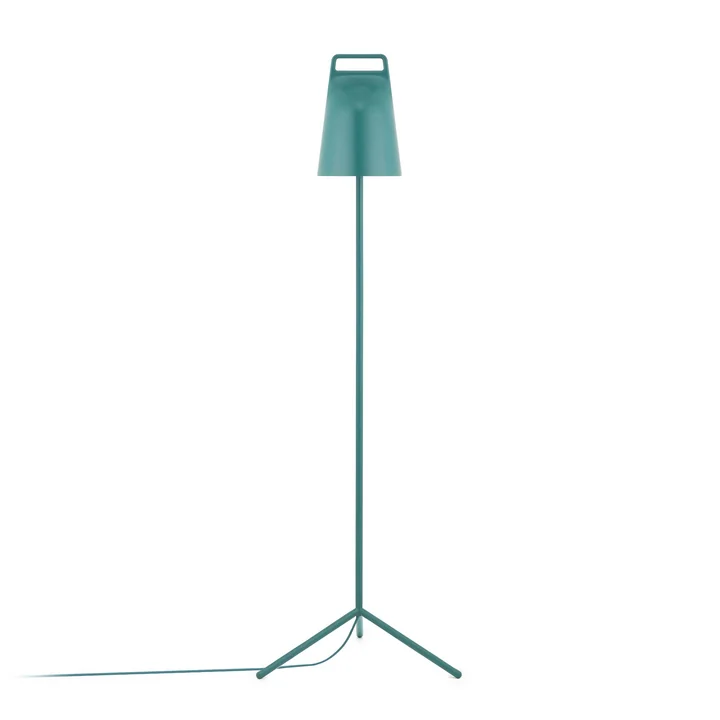 Stage Floor lamp from Normann Copenhagen in petrol green