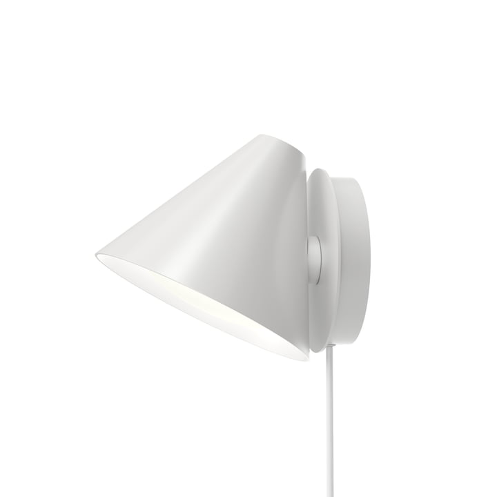 Keglen LED wall light D2W from Louis Poulsen in white