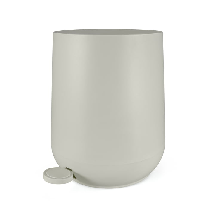 Lara Pedal bin 5 l from Collection in gray