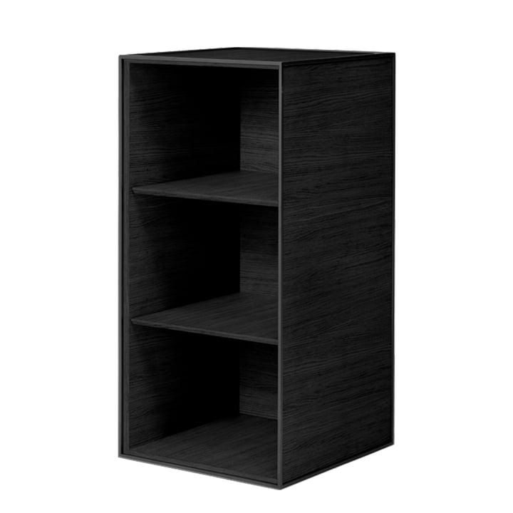Frame Shelf module 70 from Audo in ash black stained