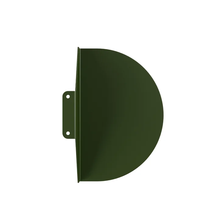 Bedside table for bed from Moebe in pine green